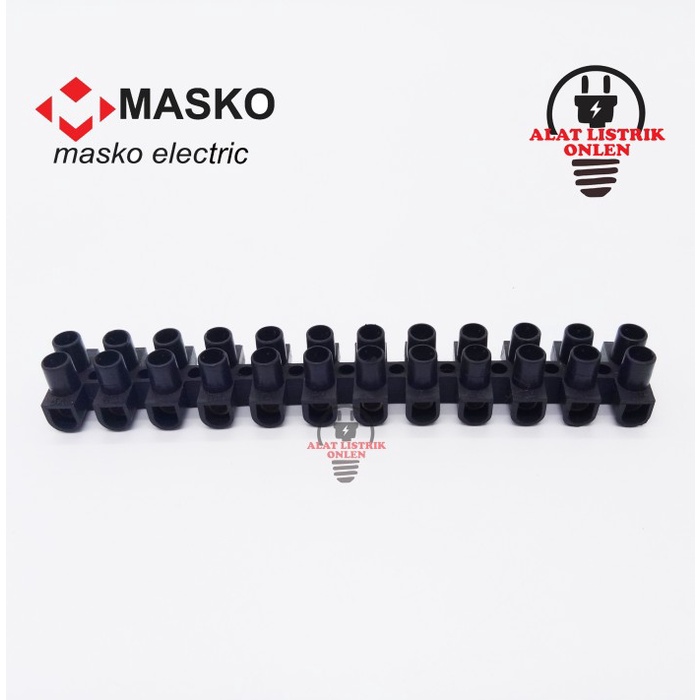 (Good) TERMINAL SAMBUNGAN KABEL / TERMINAL BLOK MASKO SAMBUNGAN LISTRIK