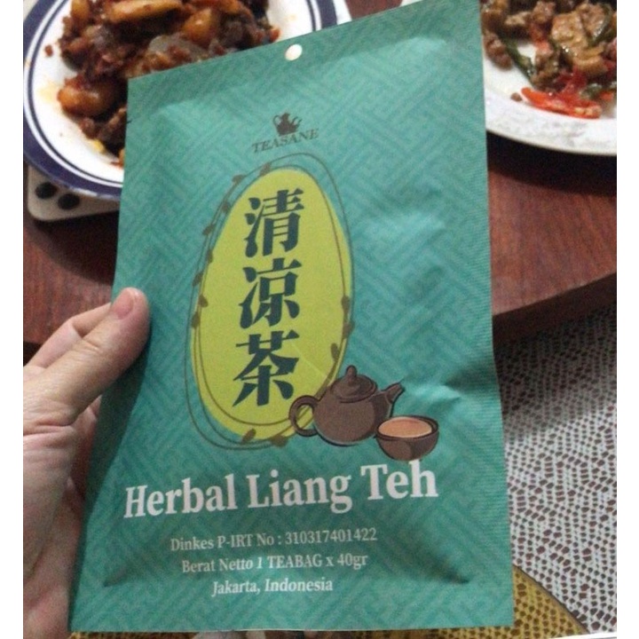 

Teasane Liang Teh Cooling tea kemasan family pack