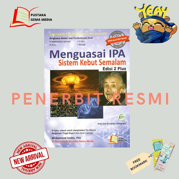 

HJK Buku SKS Menguasai IPA Sistem Kebut Semalam Edisi 2 Plus UTBK SNBT SIMAK UI Ujian Mandiri