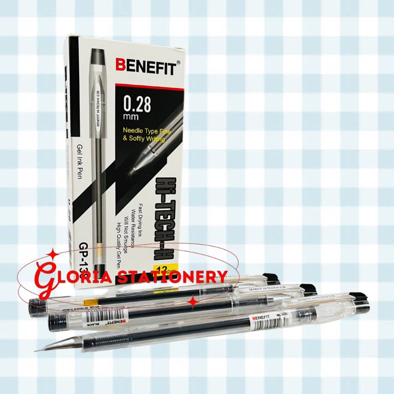 

BENEFIT Pen gel GP 138/ Pen gel mata jarum GP 138 BENEFIT