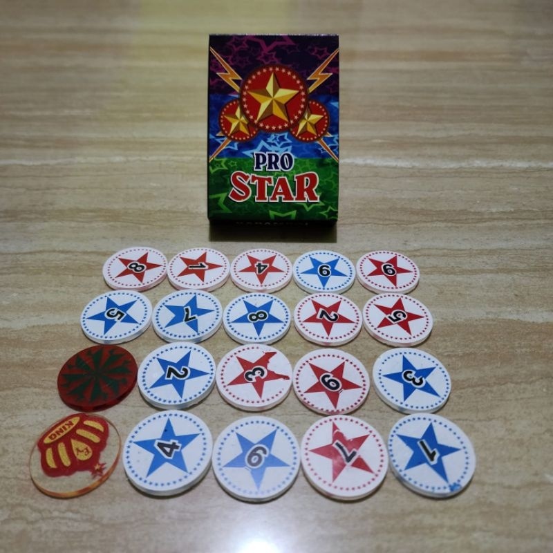 IK Buah / Biji / Koin Mainan Karambol Ada 3 Pilihan Ketebalan 3MM / 4MM / Dan 5 MM