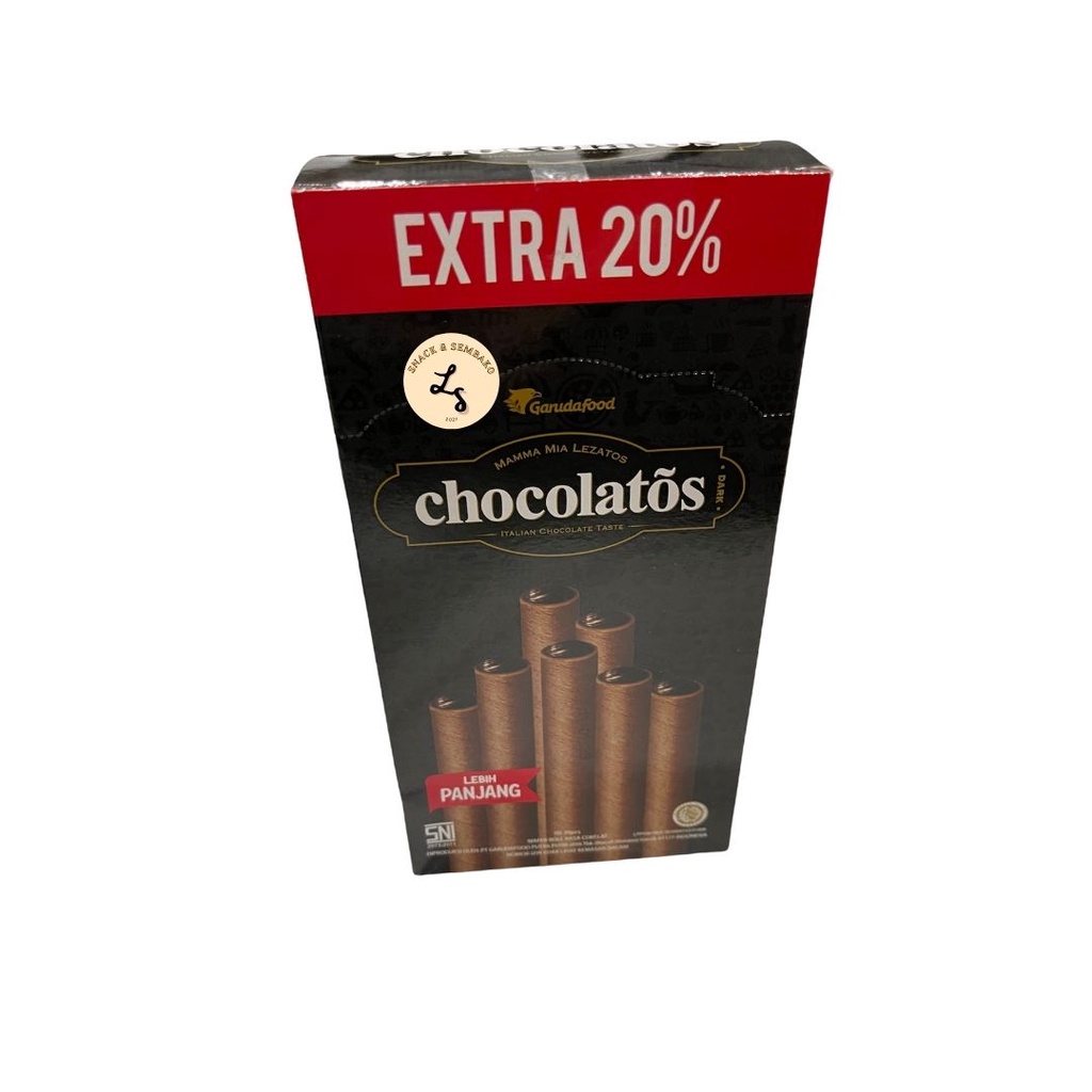 

HJ Gery Chocolatos Wafer Stick 1000 Isi 20 pcs @18gr
