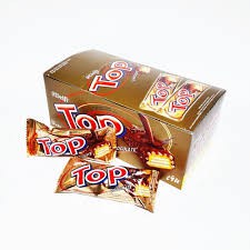 

HJ Top Box 24 9gr. coklat biskuit Delfi. BOX