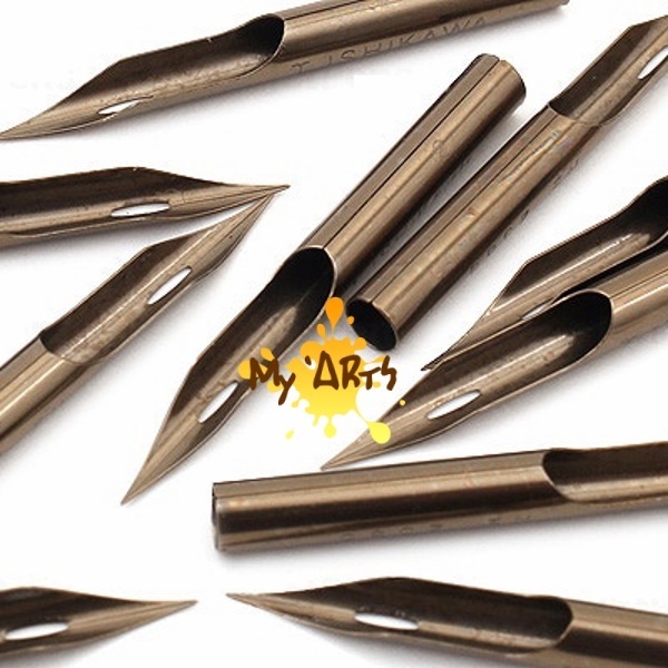 

Zebra Maru Nib SATUAN Mata Pena Comic Dip Pen Gambar Lukis Mapping Pen Myarts