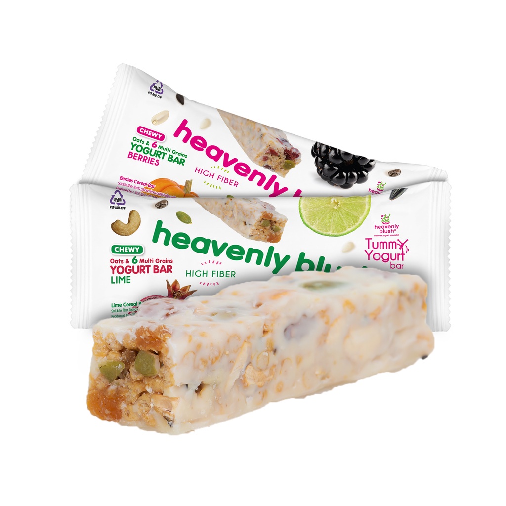 

Yogurt Heavenly Blush Tummy Bar Lime [12 Pcs x 25Gr]