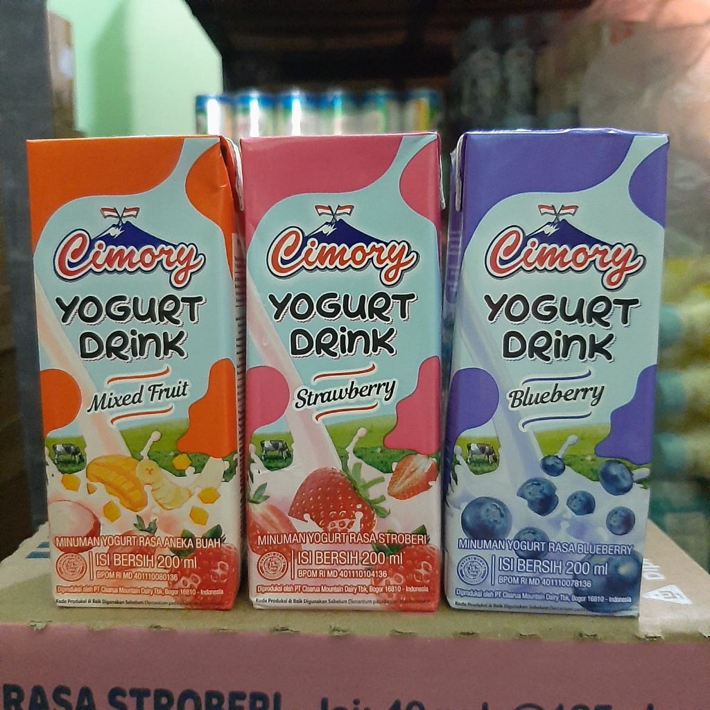 

Cimory Yogurt Drink 200 ml [KARTON] [Kurir Sameday/Instant]