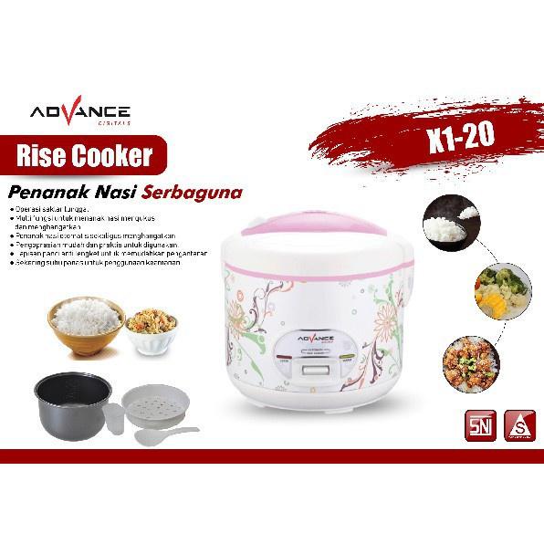 () Rice Cooker / Magic com / Penanak Nasi Advance X1-20 1,8 Liter / X6 2 liter - 3 elemen / X100