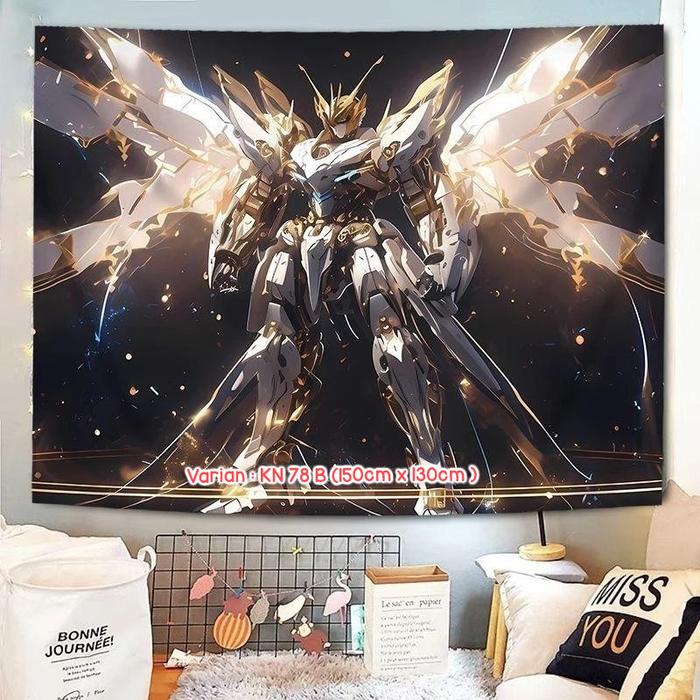 POSTER KAIN ANIME DEMON SLAYER HIASAN DINDING BACKGROUND BACK GROUND LATAR BELAKANG DEKORASI RUMAH