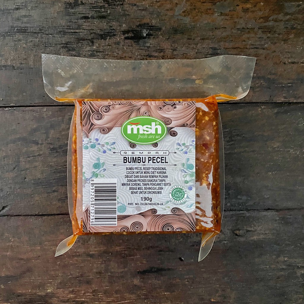 

MSH Bumbu Pecel 190 g