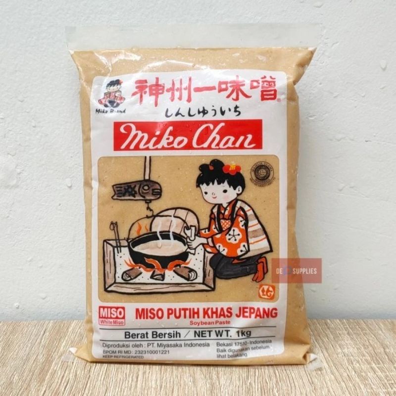 

Shinshuichi Mikochan Miso Soup 1kg - Miso Paste Putih Tauco Miyachan