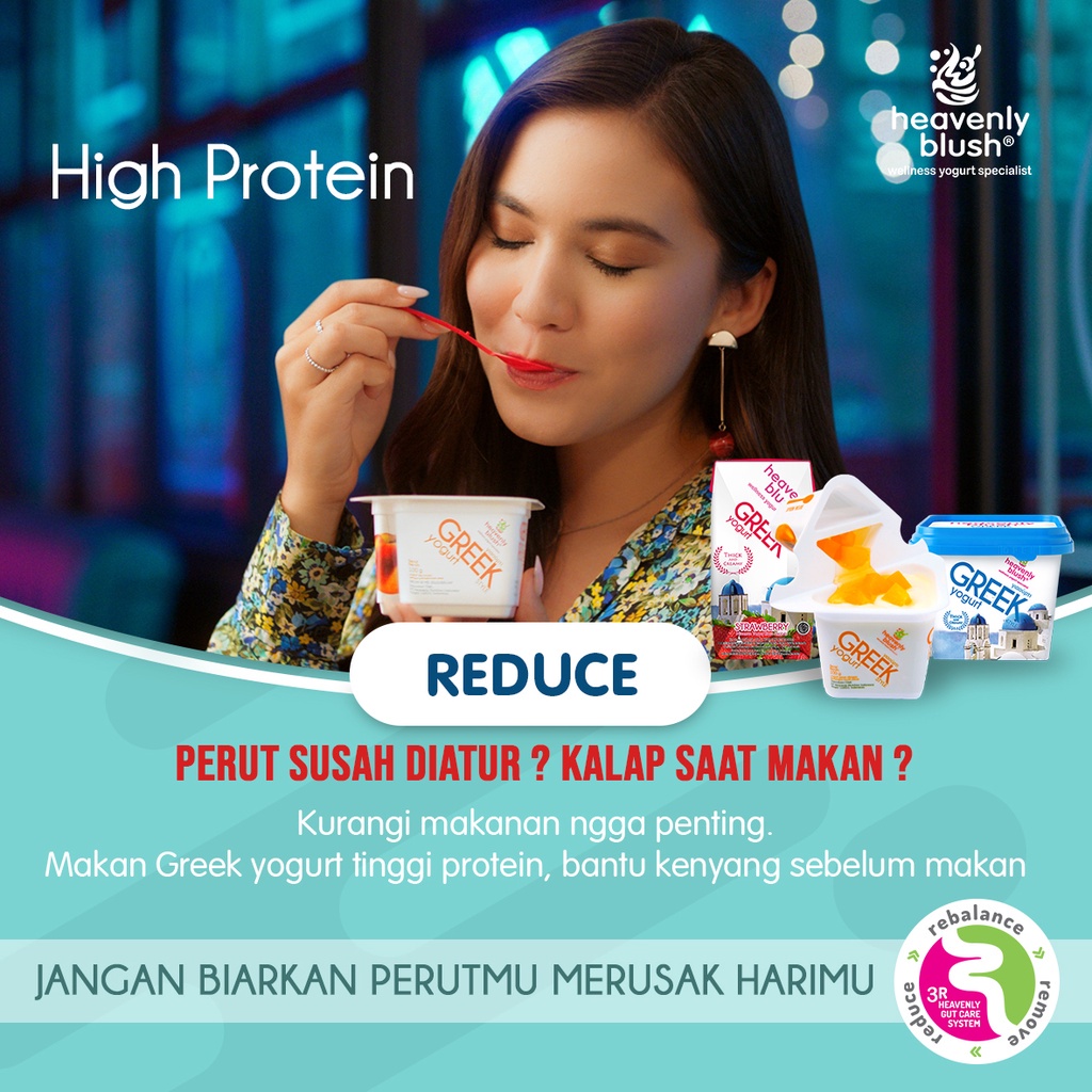 

Heavenly Blush Greek Yoghurt Cup Strawberry [100gr x 12 pcs]