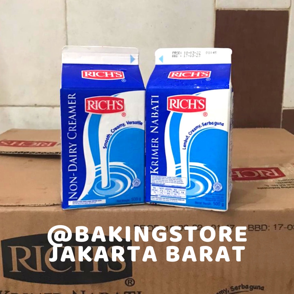 

Richs Non Dairy Creamer Krimer Rich's Rich 500gr