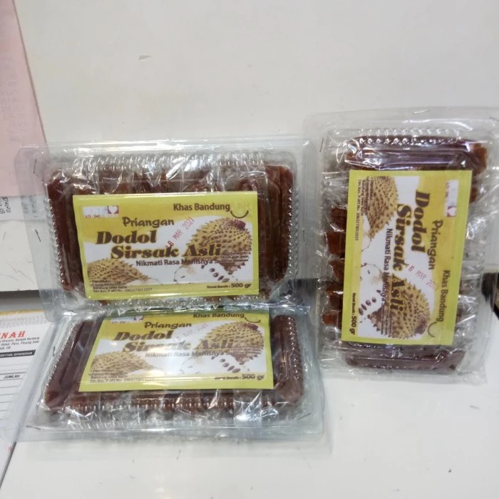 

HJ DODOL SIRSAK ASLI PRIANGAN KHAS BANDUNG NIKMAT RASA MANIS NYA 500gr