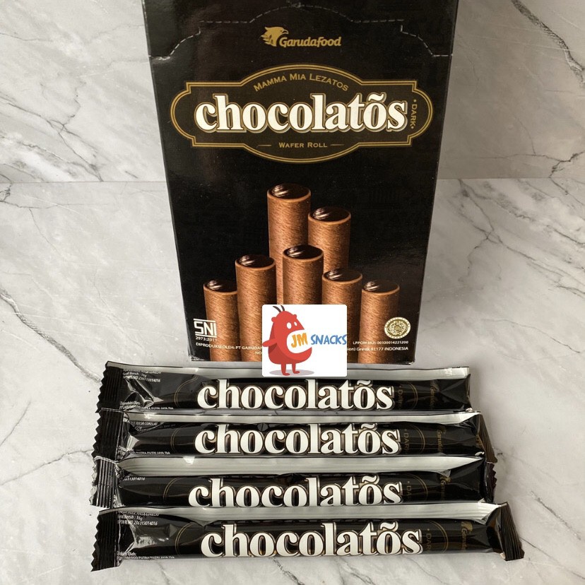 

HJ [PROMO!!] Gery Chocolatos Dark Choco 16gram 1 pak isi 20 pcs - coklat hitam enak nikmat diskon