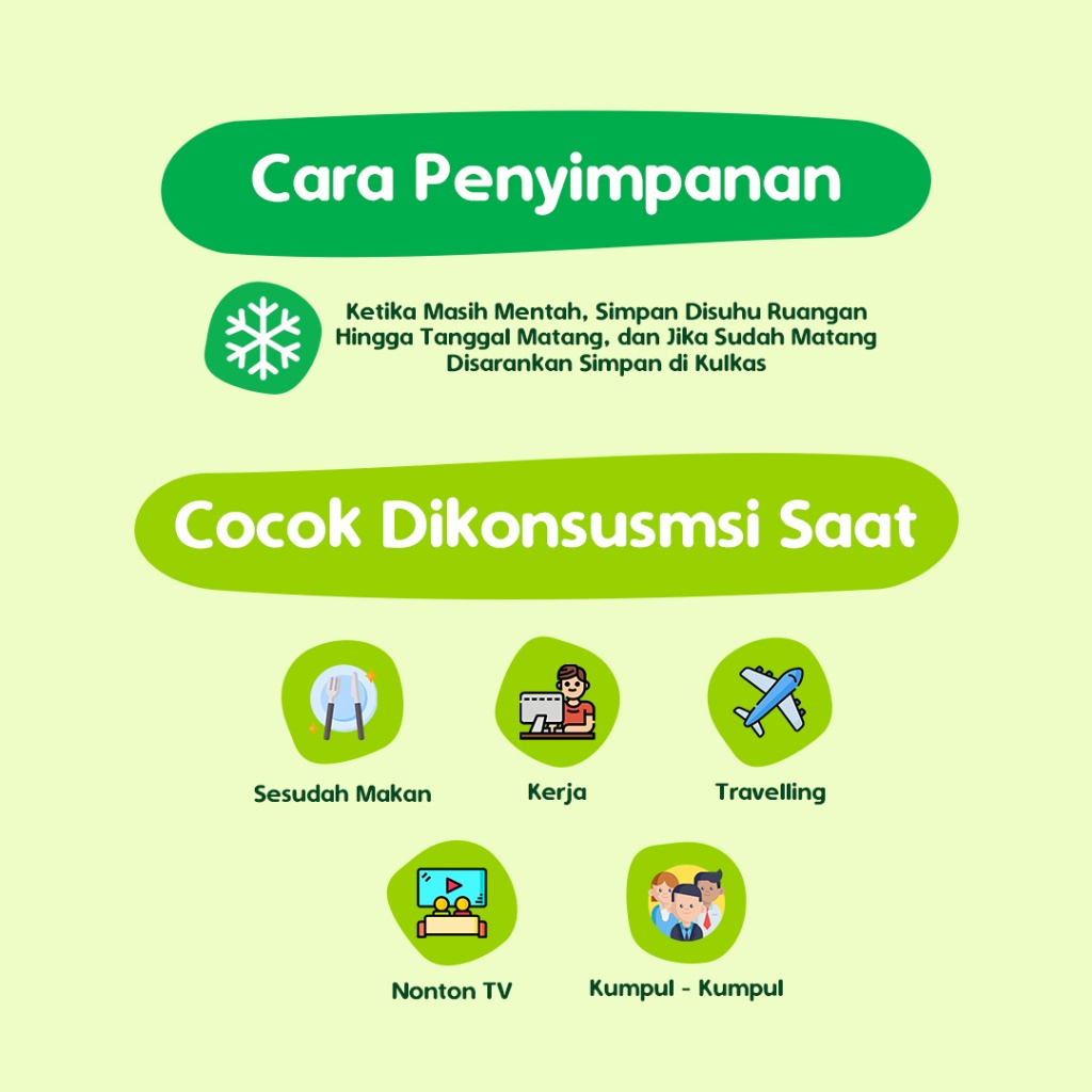 

HJ Ciremai Tape Ketan Hijau Daun Jambu - 80 Bungkus