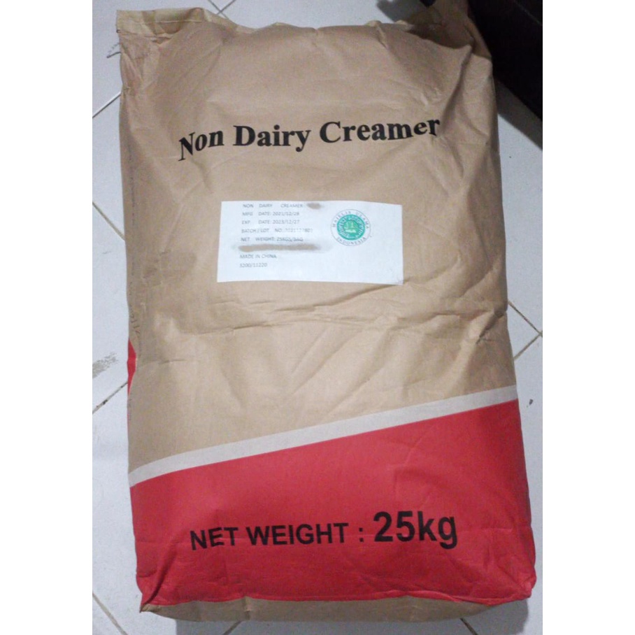 

Non Dairy Creamer 25 KG Quality Creamer premium per sak 25kg