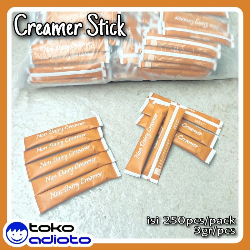 

Creamer Sachet Stick isi 250pcs / Non Diary Creamer / Krimer Sachet