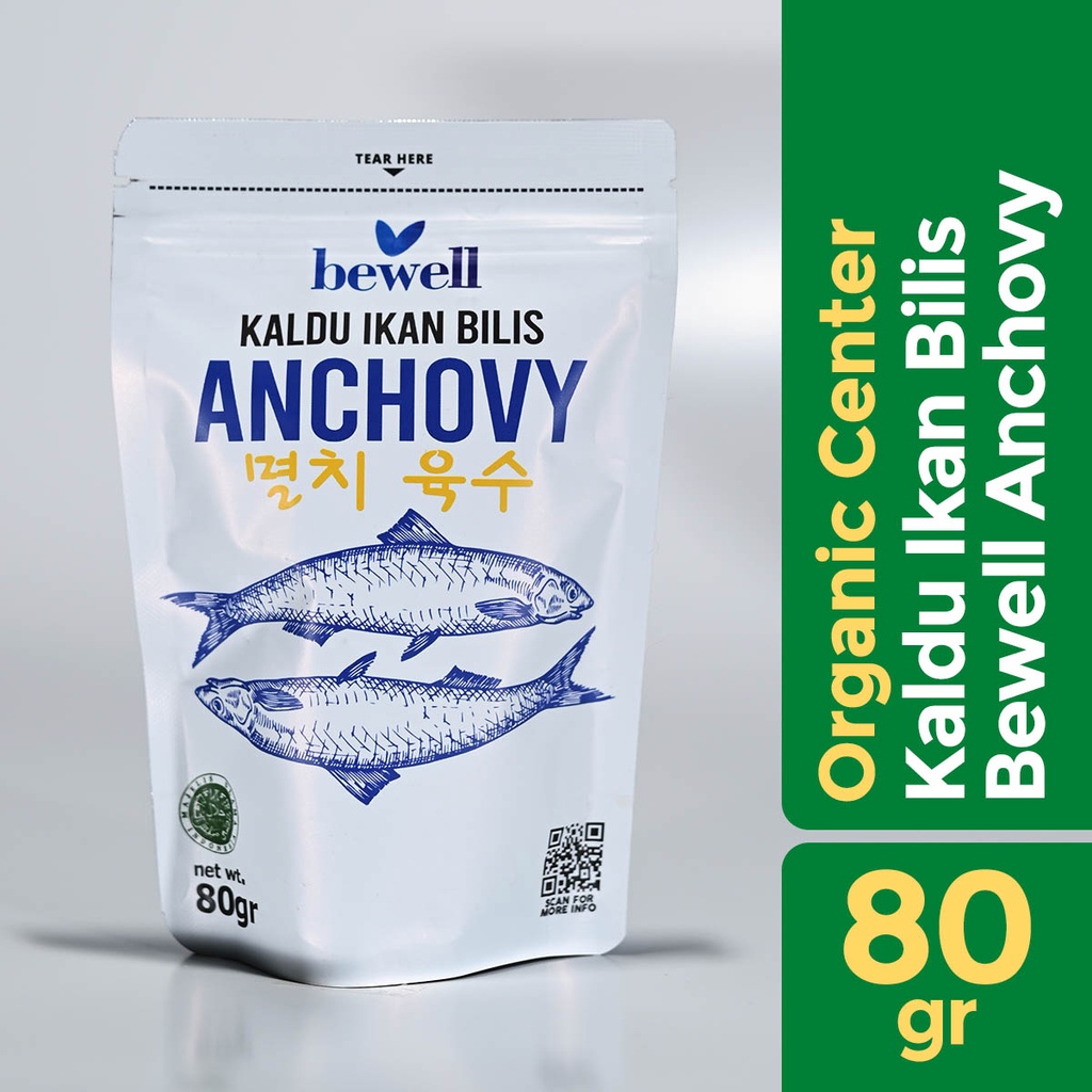 

Organic Center - Bewell Kaldu Ikan Bilis (Anchovy) 80gr