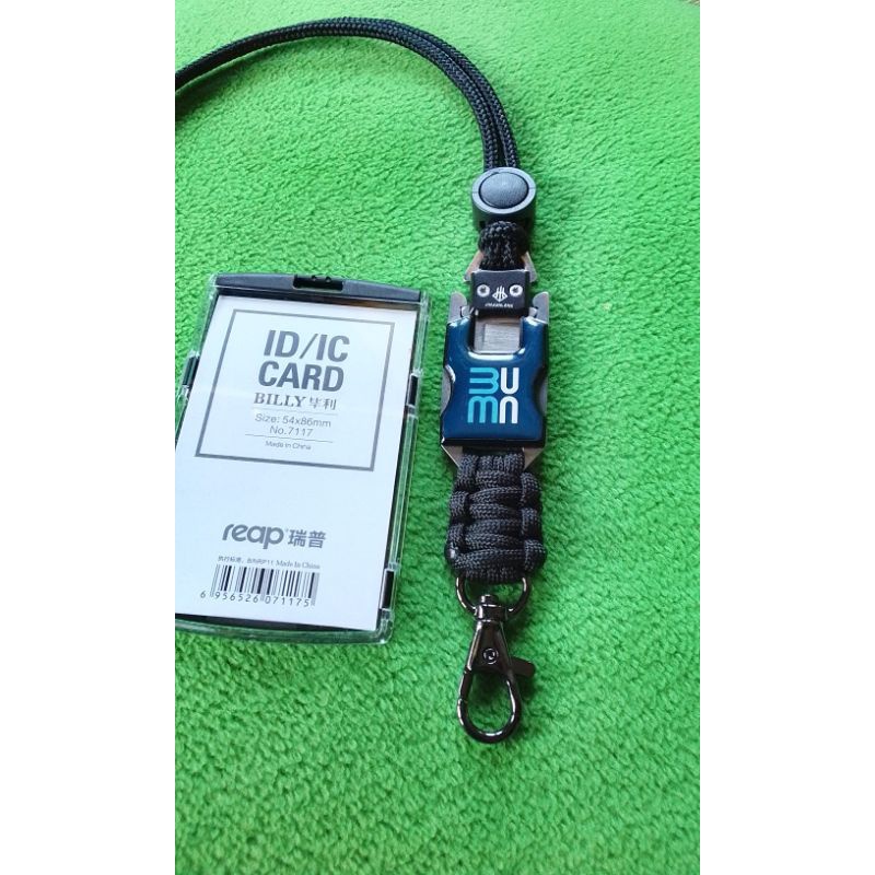 

Tali Gantungan Id Card BUMN Custom Logo Prusik