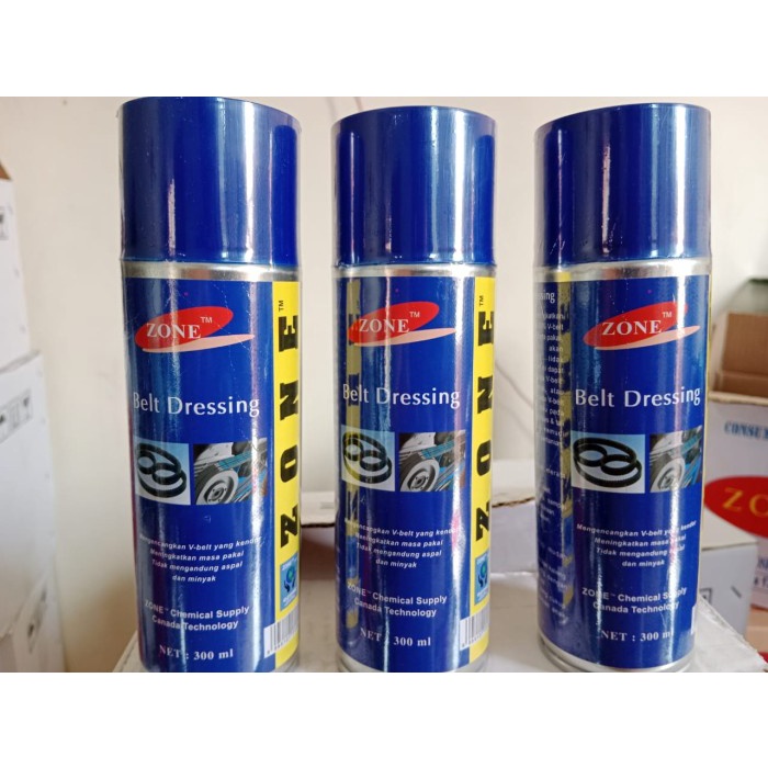 JTTOP BELT DRESSING V-BELT DRESSING MOBIL MOTOR ZONE 300ML