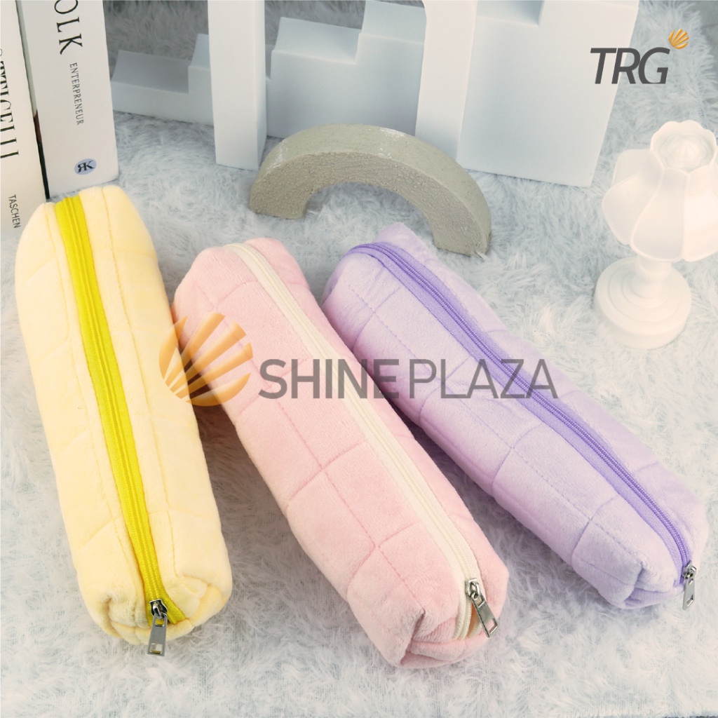 

TRG Soft Pouch Zipper Pencil Case PC-288 - Tempat Kotak Pensil Bulu Lembut Alat Tulis TRG
