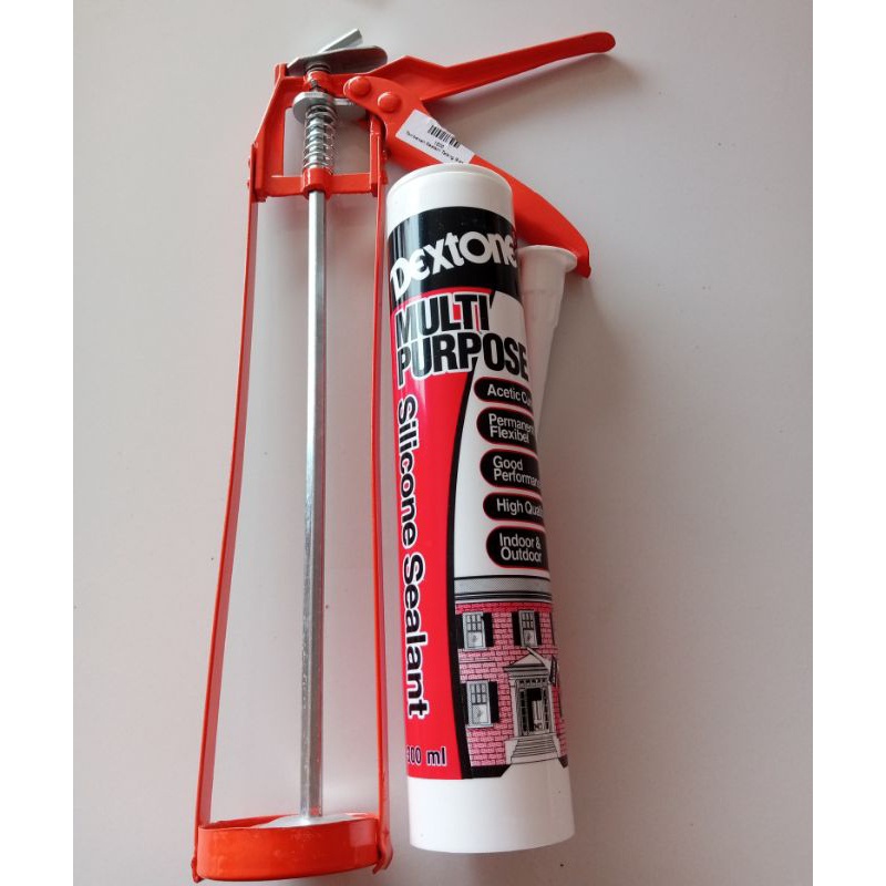 

Lem silicone sealant dextone/ Lem sealant Dextone Hitam / Lem