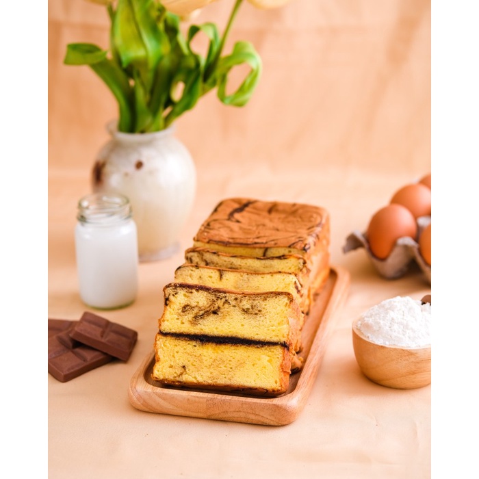 

KUE LAPIS MARBLE ORIGINAL CHOCO - DELISH CAKERY