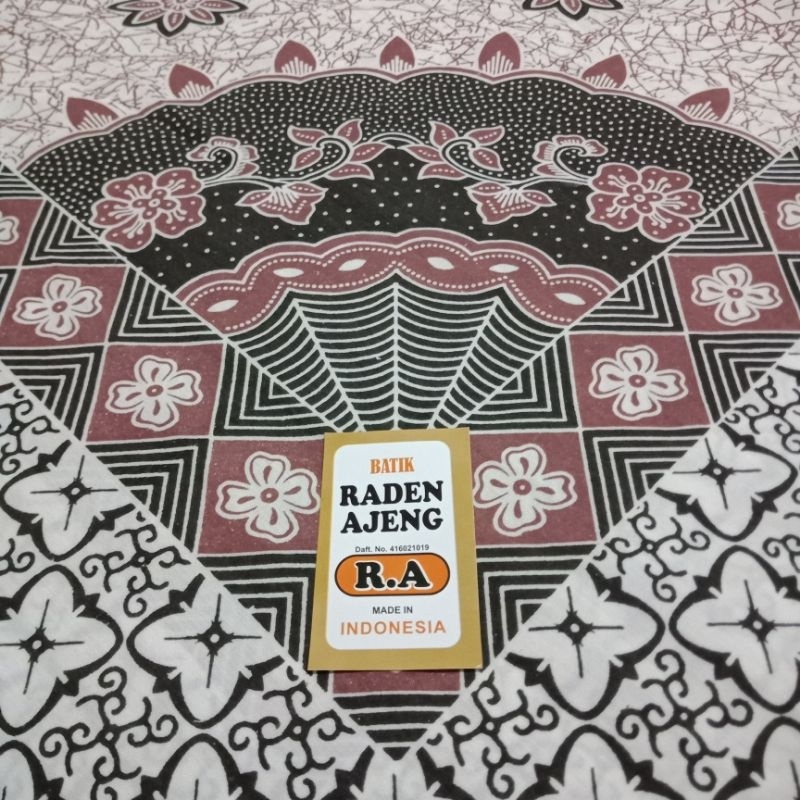 Unik Taplak Meja Tamu Aesthetic Kain Batik Guru Sekolah Segiempat Ori Raden Ajeng