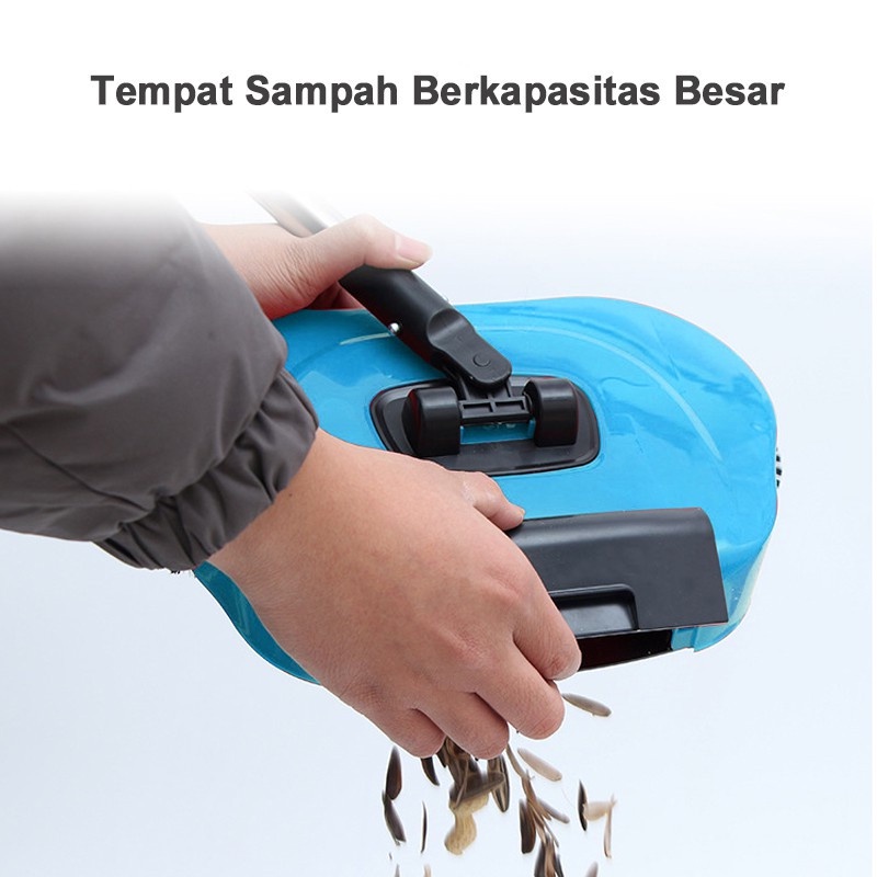 Berkualitas Sapu Lantai Putar Otomatis 360`/Sapu Lantai Ganggang Otomatis Pembersih Rumah Serbaguna