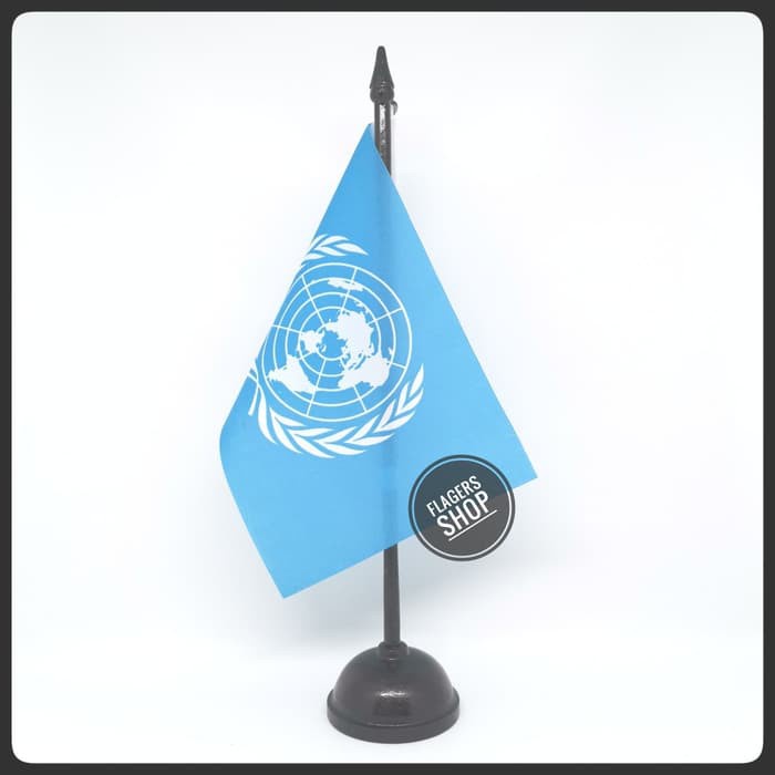 

Bendera Meja United Nations/PBB + Tiang Kayu