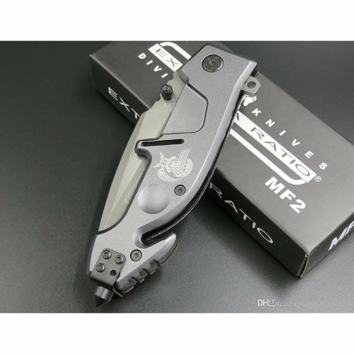 Pisau Lipat Extrema Ratio MF2 Pisau Outdoor Survival Knife