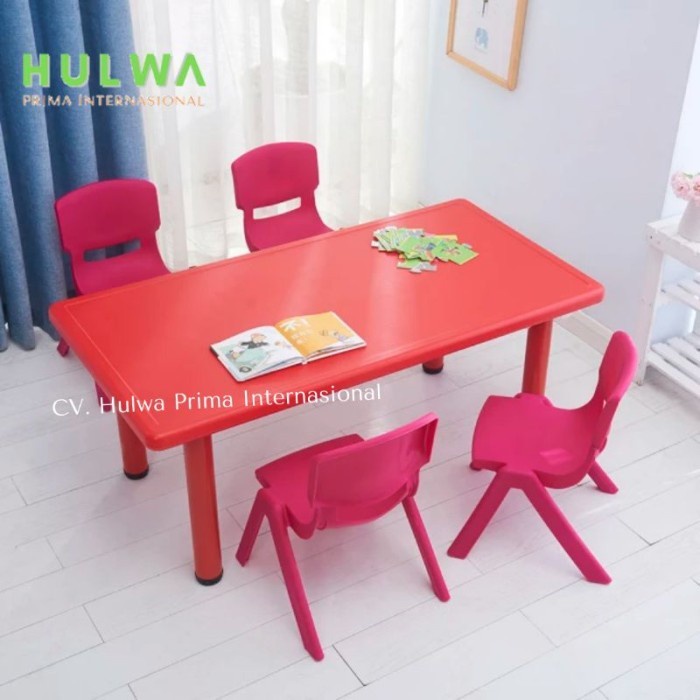 JTTOP MEJA ANAK TK MEJA ANAK PAUD MEJA ANAK PLASTIK KUAT MEJA ANAK