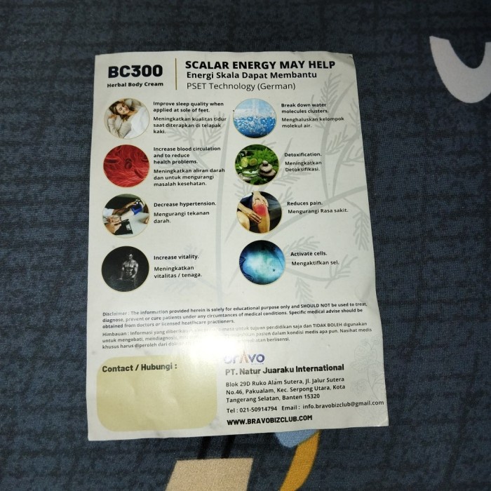 Bravo Bc300 Natural Herbs - Asli