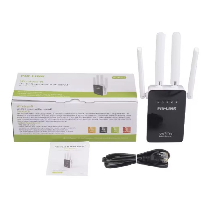 JTTOP" RANGE EXTENDER WIFI REPEATER TENDA A9 PENGUAT SIGNAL WIFI TPLINK