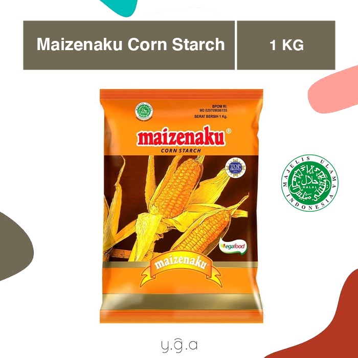 

HJ Maizenaku Corn Starch Tepung Jagung 1KG / Maizena