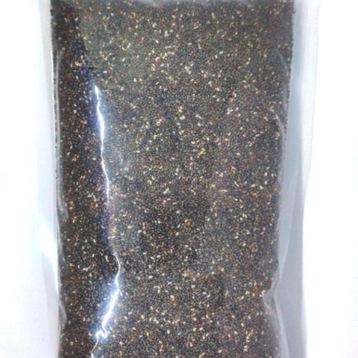 

500gr Organic Black Chia Seeds - Chia Seeds Hitam Organik - USDA Certified Organic