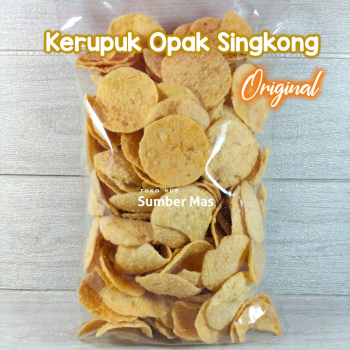 

KERIPIK OPAK SINGKONG / OPAK GURIH ASIN / KILOAN 500 GR