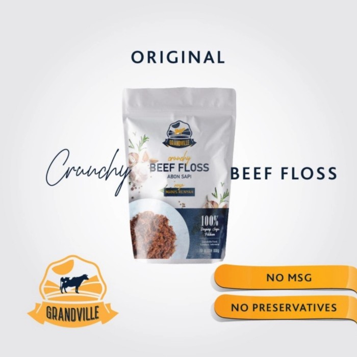 

Grandville Abon Sapi Crunchy 100g
