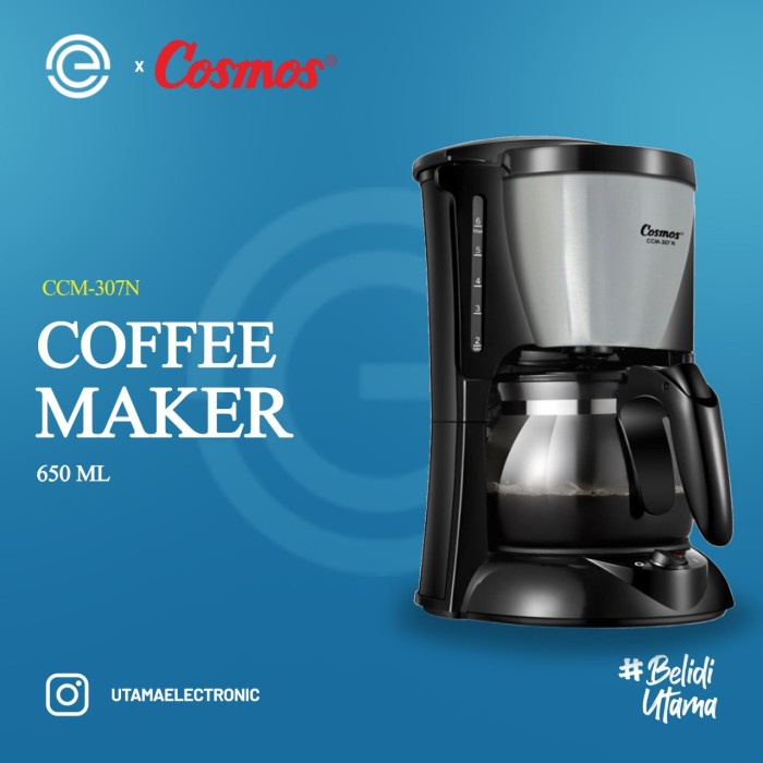 JAYAmart- COSMOS Coffee Maker 650mL CCM-307N