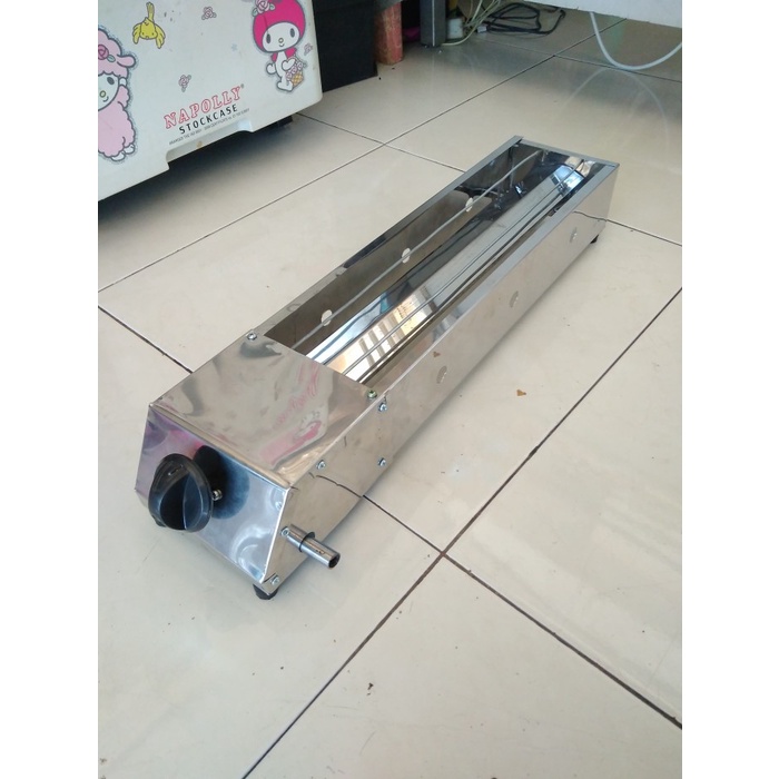Pemanggang Sate Gas / Bakaran Sate Gas Stanlis 43Cm