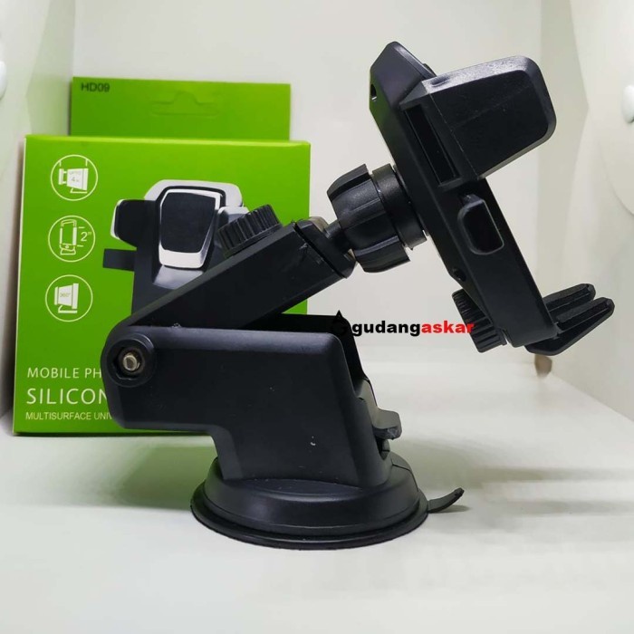 HOLDER DUDUKAN PENYANGGA HP MOBIL TEMPEL ELASTIS