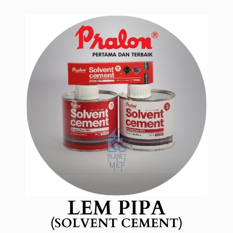 

LEM PRALON uPVC TUBE 50 GR / KALENG 400 GR QUICK DRY