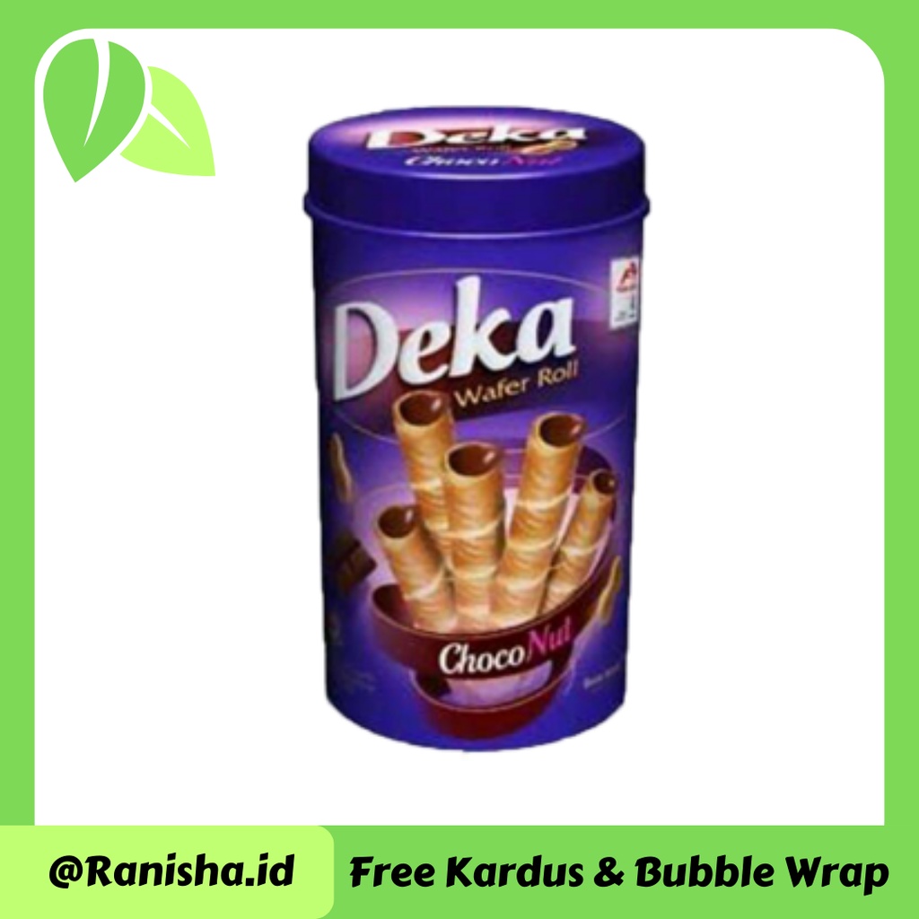 

Deka Wafer Roll Choco Nut Kaleng 280G