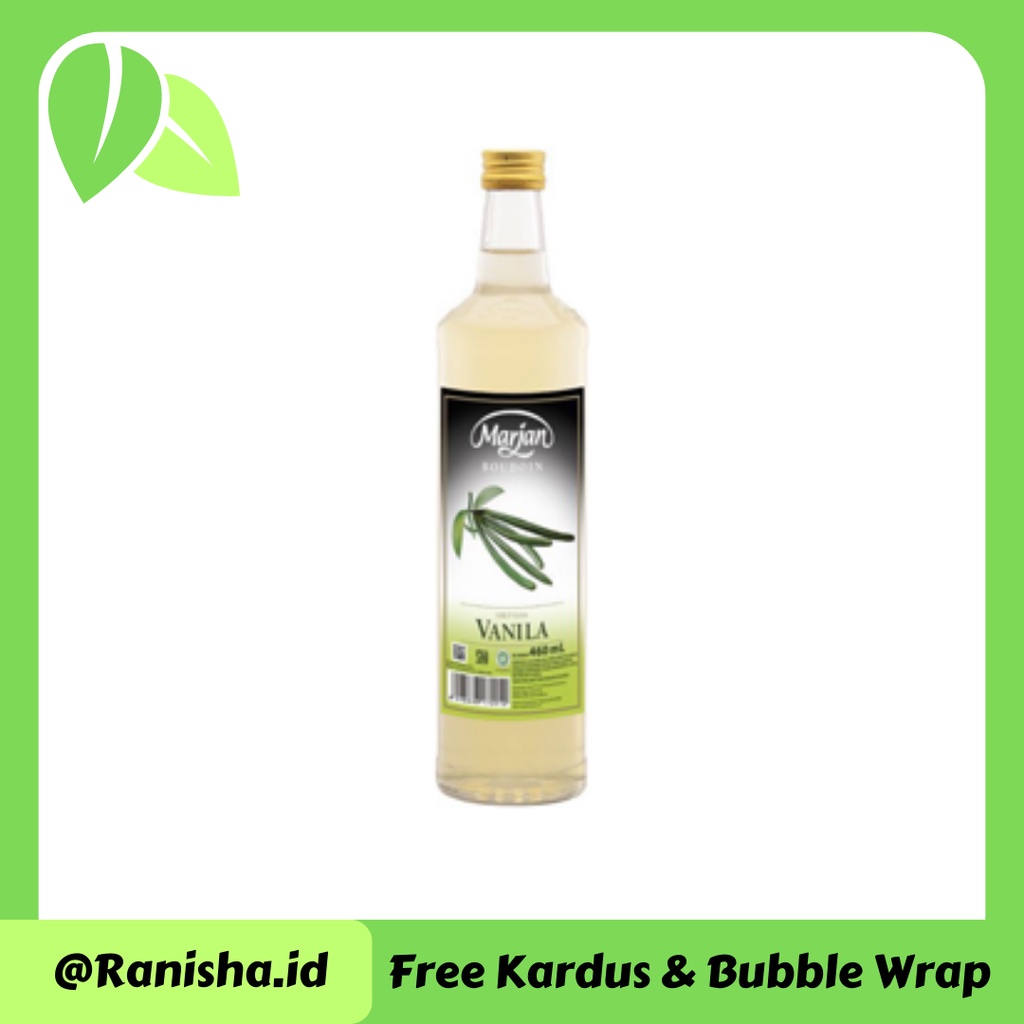 

Marjan Syrup Vanilla Botol 460Ml