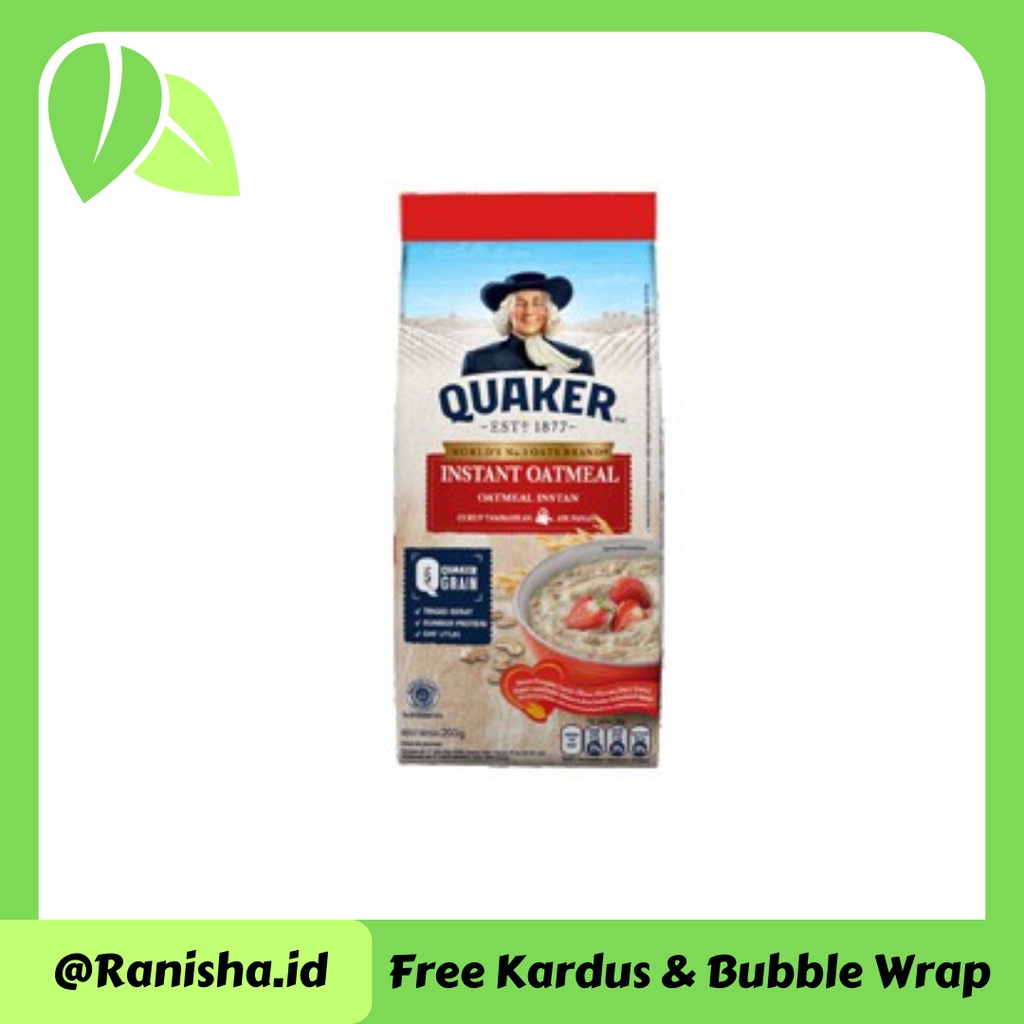 

Quaker Oatmeal Instant (Refil) Merah Pack 800G