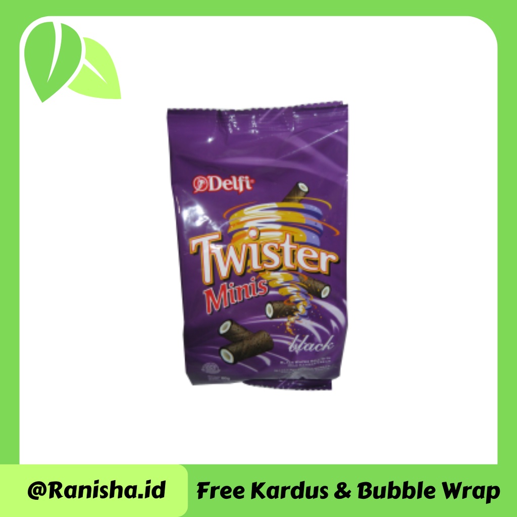 

Delfi Wafer Stick Twister Minis Black Vanilla Pack 70G