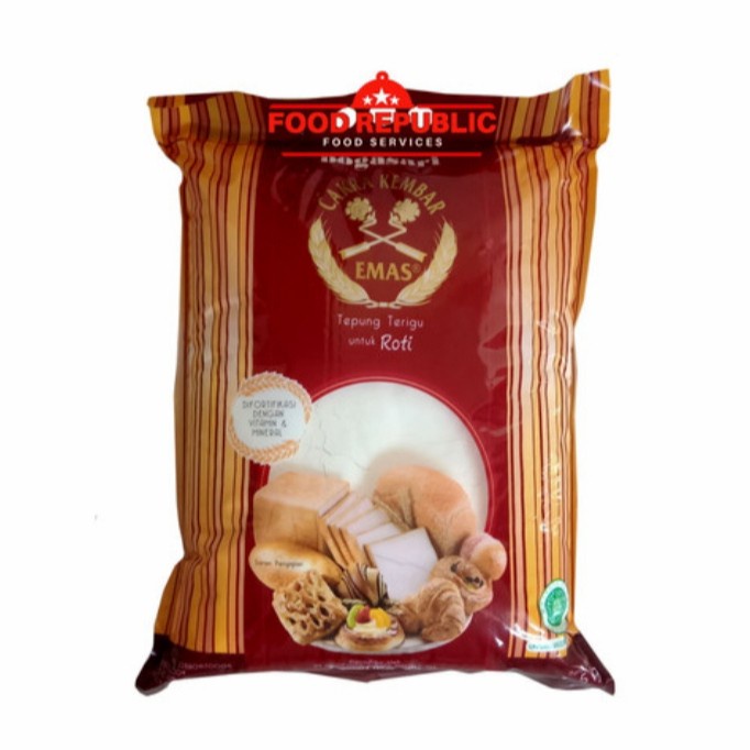 

tepung terigu cakra kembar emas 5 kg