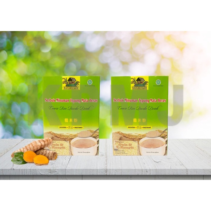 

MINUMAN KESEHATAN TEPUNG MATA BERAS NATUREFARM TEMULAWAK KUNYIT 12 Sch