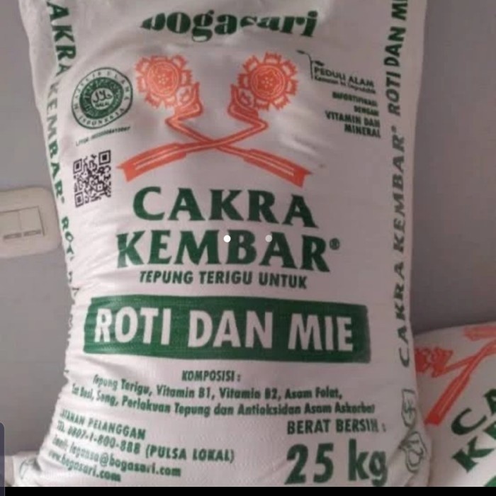 

Tepung Cakra Kembar 25kg