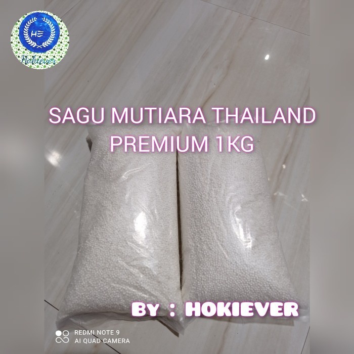 

SAGU MUTIARA THAILAND 1KG